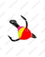 Крючок тройной с каплей Osprey 661501 #10-#14 50шт Мультицвет#2