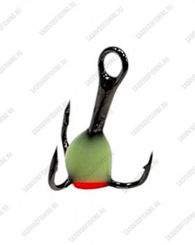 Крючок тройной с каплей Osprey 661501 #10-#14 50шт Оливково-красный