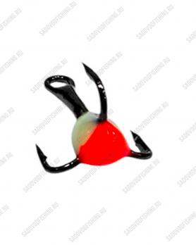 Крючок тройной с каплей Osprey 661501 #10-#14 50шт Оливково-красный