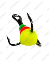 Крючок тройной с каплей Osprey 661501 #10-#14 50шт Мультицвет#3