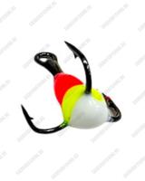 Крючок тройной с каплей Osprey 661501 #10-#14 50шт Мультицвет#4