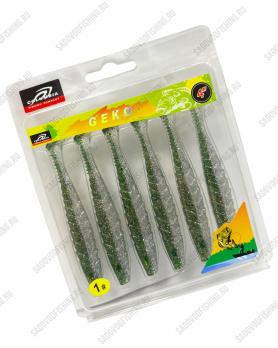 Силиконовая приманка Columbia Geko 4 дюйма (101.6мм) 6шт