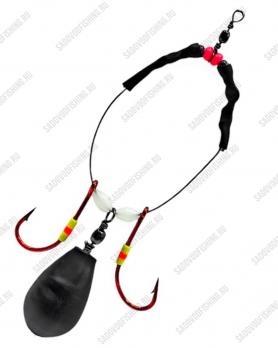 Балда Osprey "Капля" с одинарным крючком