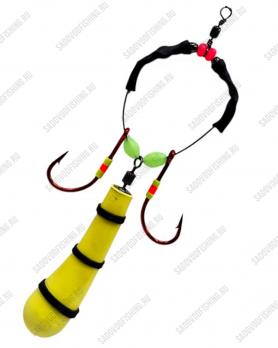 Балда Osprey "Банан" с одинарным крючком Желтый