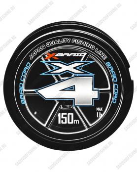 Шнур плетеный SFT YGK X-Braid Braid Cord X4 150м Charteuse