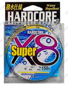 Шнур плетеный SFT Duel Hardcore Super Cold X8 150м Hi-Vis Yellow