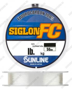 Леска флюорокарбоновая SFT Sunline Siglon FC 50м Clear