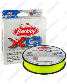 Шнур плетеный SFT Berkley X9 150м Fluro Green
