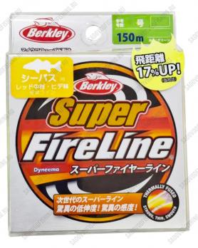 Шнур плетеный SFT Berkley Super FireLine CP Green 150м