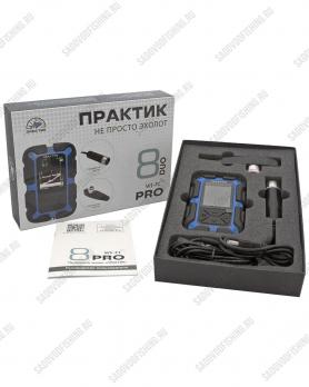 Эхолот Практик 8 Pro Duo Wi-Fi со стандартным и структурным датчиками