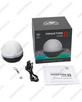 Беспроводной эхолот Практик 8 Маяк GPS