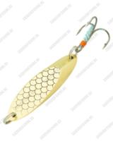 Латунь матовая чешуя