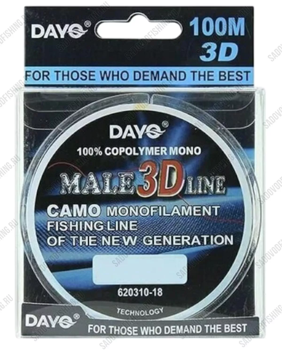 Леска Dayo MALE LINE 100м 10 пачек