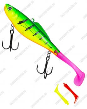 Раттлин Grows Culture Attacker с оснасткой 100мм 18гр