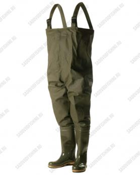 Полукомбинезон рыбацкий 3 Sharks Nordman ПС 15-ПК Болотный