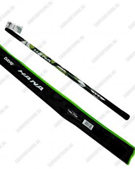 Удилище маховое без колец Daoy Hana Travel Tele Pole 4м-6м
