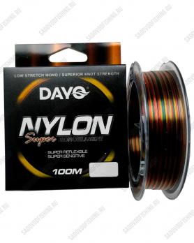 Леска монофильная Dayo Nylon 100м 0,12мм-0,40мм 10 пачек