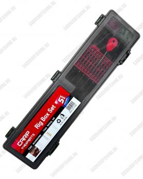 Поводочница Osprey с готовым набором карповых монтажей