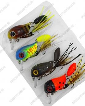 Набор Воблеров Columbia Micro Tappy 4шт