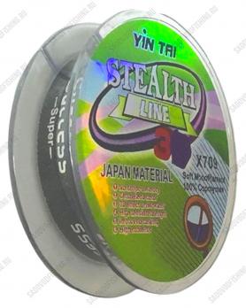 Леска монофильная Jin-Tai Stealth Line X709 3D (150м+150м) 10шт