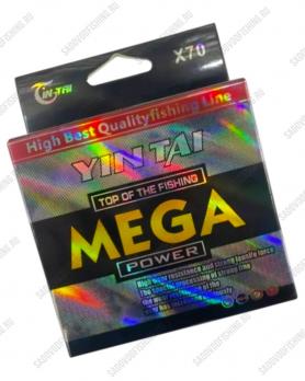 Леска Jin Tai Mega X70 100м 10шт Белый