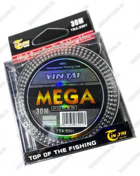 Леска Jin Tai Mega Power X901 30м 10шт Белый