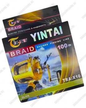 Шнур плетёный Jin Tai Braid X10 100м 10шт