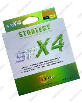 Шнур плетёный Jin Tai Strategy X67 100м 10шт Зелёный