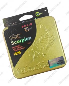 Шнур плетёный Jin Tai Braid Scorpion X57 150м 10шт Зелёный