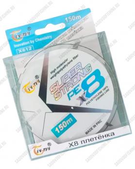 Шнур плетёный Jin Tai Super Strong PEX8 X612 150м 10шт