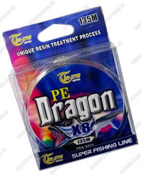 Шнур плетёный Jin Tai Dragon X621 135м 10шт Зелёный