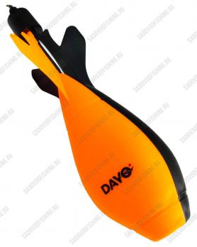 Кормушка-ракета Dayo для прикормки рыбы 65х65х235мм