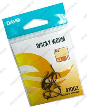 Крючок одинарный Dayo Wacky Worm 41002 10шт