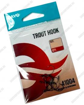 Крючок одинарный Dayo Trout Hook 41004 10шт
