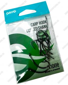 Крючок одинарный Carp Hook Curved Shank 41008 10шт