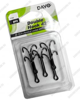 Крючок двойник Dayo Double Hook 42001 10шт
