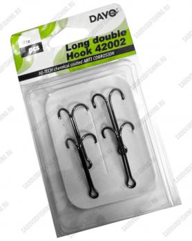 Крючок двойник Dayo Long Double Hook 42002 10шт