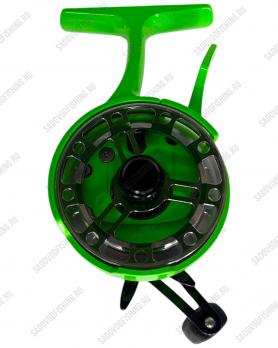 Мультипликаторная катушка зимняя Dejia Зелёный
