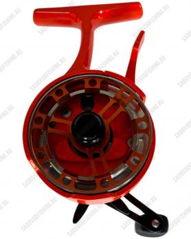 Мультипликаторная катушка зимняя Dejia Красный