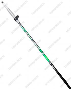 Удилище с кольцами Shimano Explorer Seagull 4м-6м 10-50гр Зелёный