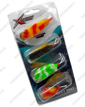 Набор лягушек Dejia 4шт