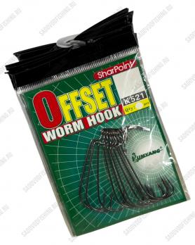Крючок одинарный Kumyang Offset K521 10шт