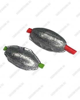 Набор грузил "Оливка" с кембриком 68гр Sale 2025