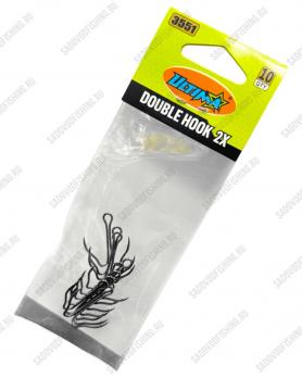 Набор крючков двойник Osprey 3551 10шт