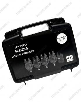 Набор сигнализаторов Kaida Bite Alarm Pro Set X7 4+1