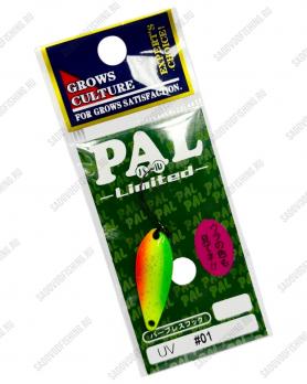 Блесна колеблющаяся Grows Culture Pal UV 3.8гр
