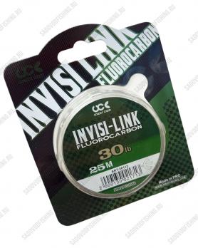 Леска флюорокарбоновая Sokuda Invisi-Link 30lb 25м