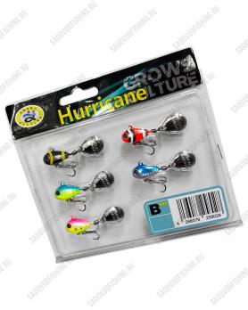 Тейл-спиннер Grows Culture Hurricane B-set 10-18гр 5шт