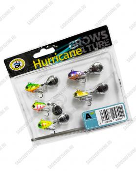Тейл-спиннер Grows Culture Hurricane A-set 10-18гр 5шт