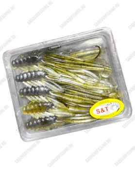 Силиконовая приманка Grows Culture Trout Red Bass 53мм